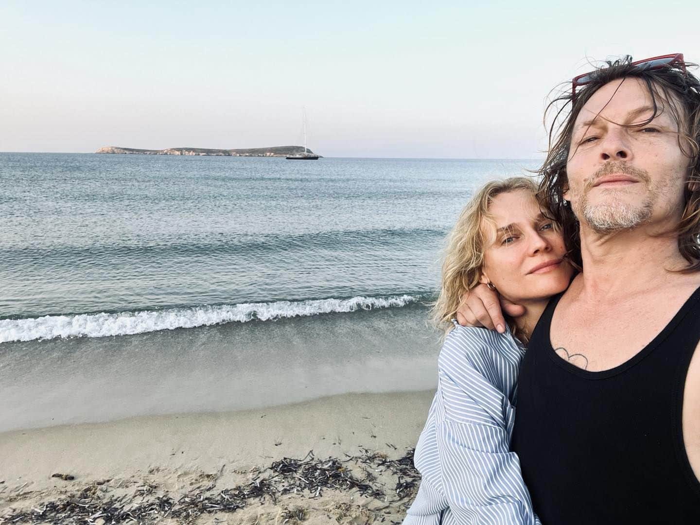 ノーマン・リーダスのインスタグラム：「Happy bday sunshine ❤️」