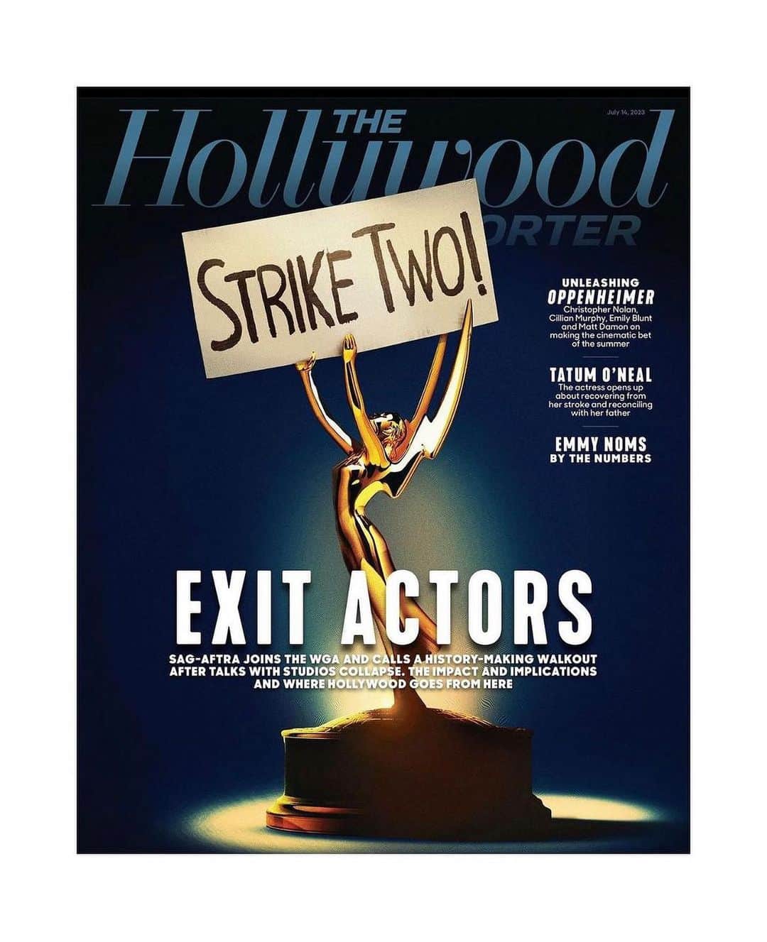ギャレット・ディラハントのインスタグラム：「“Congratulations. Now you’ve failed to make a deal with TWO unions.”— @officialfrandrescher」