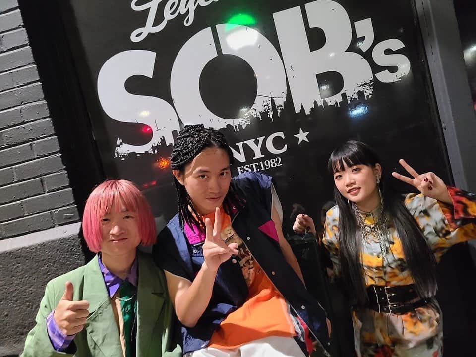 ASTERISM（アステリズム）のインスタグラム：「・ 🔹LIVE🔹 Thank you for coming to our one man show in New York City🙏️☺️ @sobsnyc   We appreciate to all the people I have met in the United States!!! 😎  🎸NEXT GIG 🎸 Jul. 17th Mon at @navey_floor   We're finally back in Japan!😆✨ Maybe we'll play a new song...🙄  🎫Tickets🎫 https://tiget.net/events/249024  #ASTERISM #アステ #LIVE」