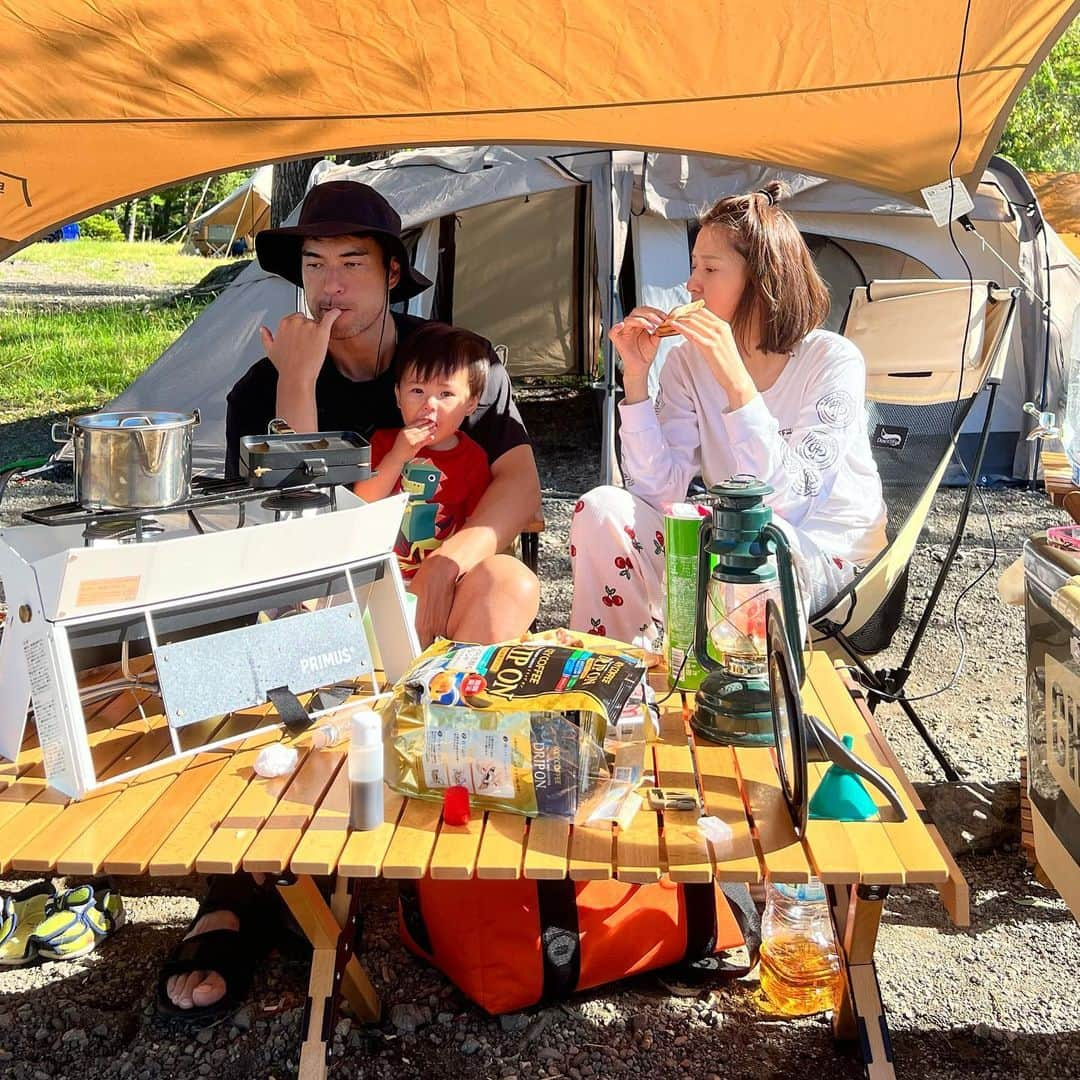 滝川ロランさんのインスタグラム写真 - (滝川ロランInstagram)「ファミキャン⛺️  #キャンプ #camp  #家族 #family  #感性を育む」7月15日 14時49分 - laurenttakigawa