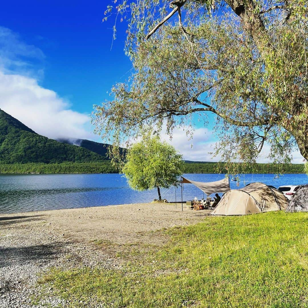 滝川ロランさんのインスタグラム写真 - (滝川ロランInstagram)「ファミキャン⛺️  #キャンプ #camp  #家族 #family  #感性を育む」7月15日 14時49分 - laurenttakigawa