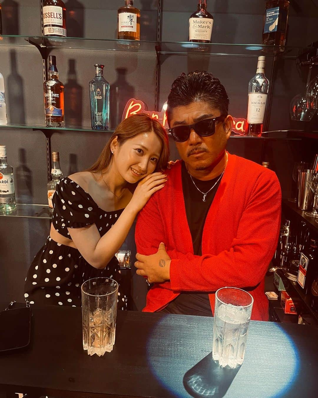 宮崎華帆さんのインスタグラム写真 - (宮崎華帆Instagram)「bar仲村ご来店 グラビア&BD出場 #バン仲村 #瀬戸なみ  #ブレイキングダウン」7月15日 15時02分 - seto09nami