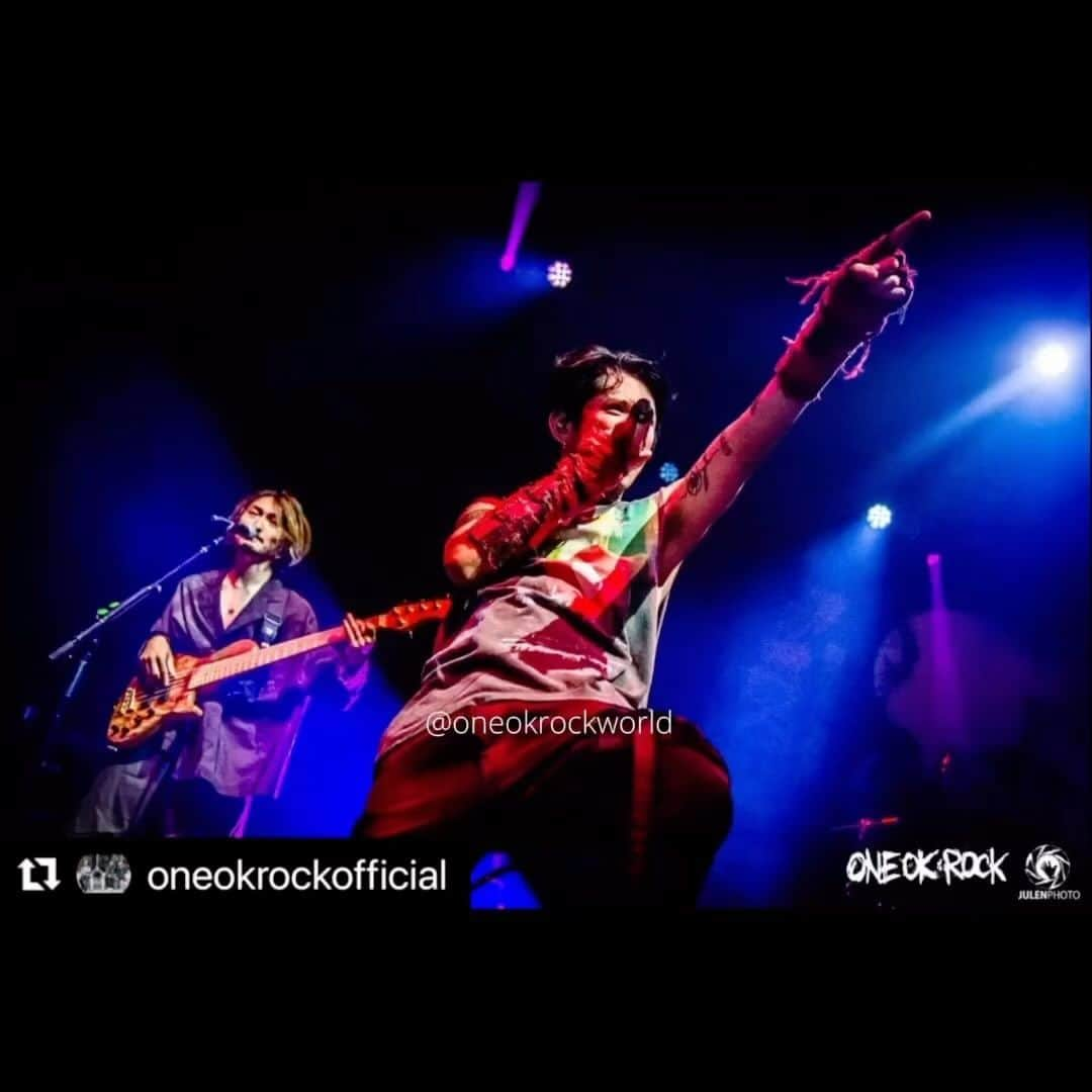 ONE OK ROCK WORLDのインスタグラム