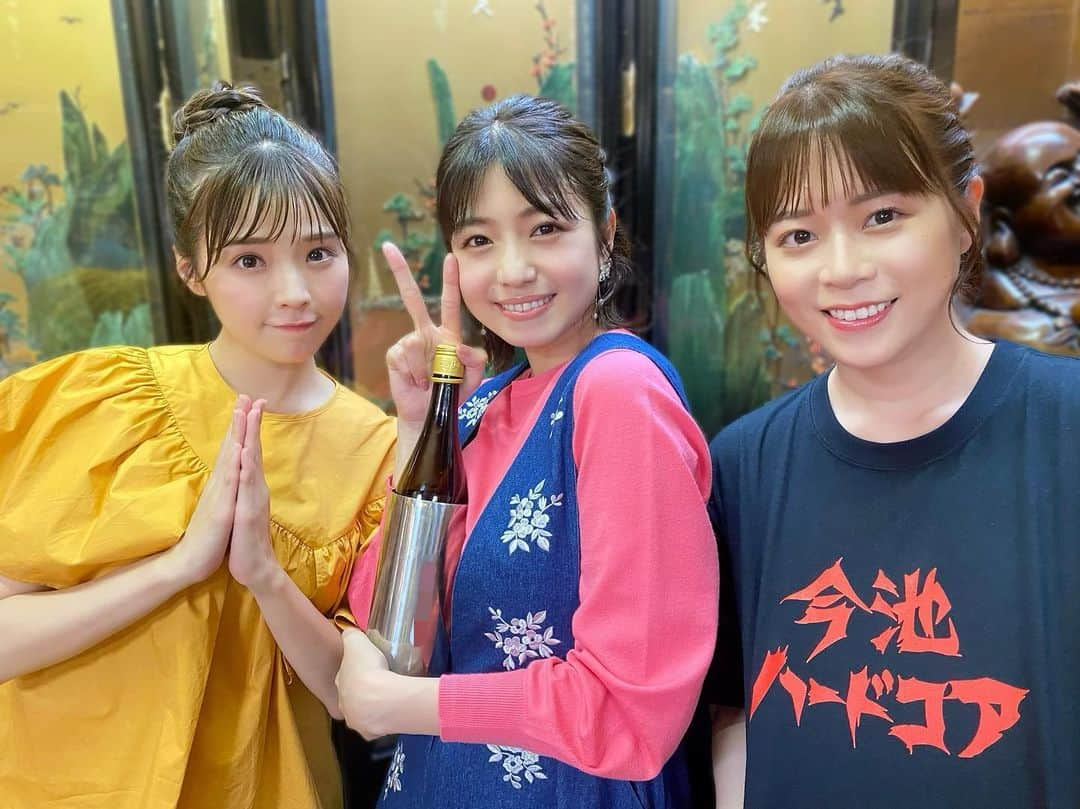 川村那月のインスタグラム：「川村那月 出演情報🌟  CBCテレビ『夜のまちイチ 』 〜中村静香&川村那月と行く！地元の愛され「町中華」を食べつくさナイト！今池編〜に出演です☺️💕  いつもご覧頂いてる方はお分かりの通り、今回も食べ過ぎ＆飲み過ぎてです。ごめんなさい🍻🤤🥟ﾃﾍﾍﾟﾛ  放送地域の皆様、是非ご覧下さい✨  CBCテレビ 7/16(日)24:50～25:20 SBC信越放送 7/16(日)24:58～25:28  #夜のまちイチ #まちイチ #CBCテレビ #名古屋 #今池 #町中華」