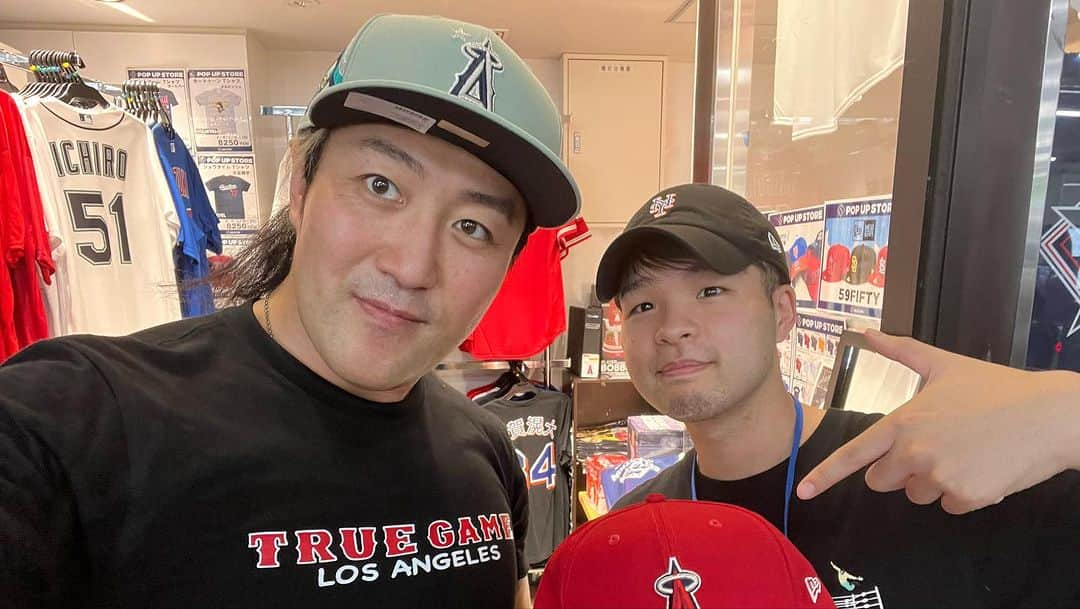 ヨシタツさんのインスタグラム写真 - (ヨシタツInstagram)「I got very limited ASG ver. @angels cap before ASG.  Thanks always Iwata-kun. @selection_headoffice」7月15日 21時47分 - yoshitatsuism