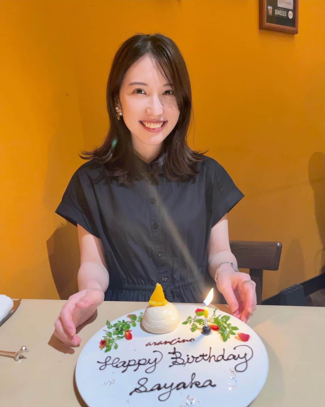 吉田沙弥香のインスタグラム：「２３歳🎂🤍」