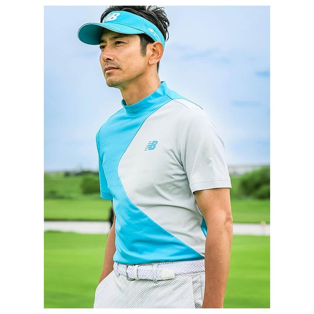 肥野竜也さんのインスタグラム写真 - (肥野竜也Instagram)「＂newbalance golf＂ @newbalancegolf_japan 先日一足先に新しいニューバランス ゴルフのウェア（7/14発売）を着用して体験ラウンドさせて頂きました〜 身体に馴染むフィット感と肌触りが素晴らしく、爽やかで綺麗なブルーが特徴的でとても素敵なウェアでした。 これからの季節にはピッタリなアイテムです。 ⁡ ※アイテム情報や詳しいのはコチラ→ @hinogolf ⁡ #ゴルフ #ゴルフウェア #ゴルフアパレル #メンズファッション #メンズカジュアル #ファッション #メンズモデル #golf #hinogolf #mensfashion #menstyle #fashion #golfwear #golfapparel #newbalance #newbalancegolf #ニューバランス #ニューバランスゴルフ」7月15日 16時23分 - tatsuya_hino