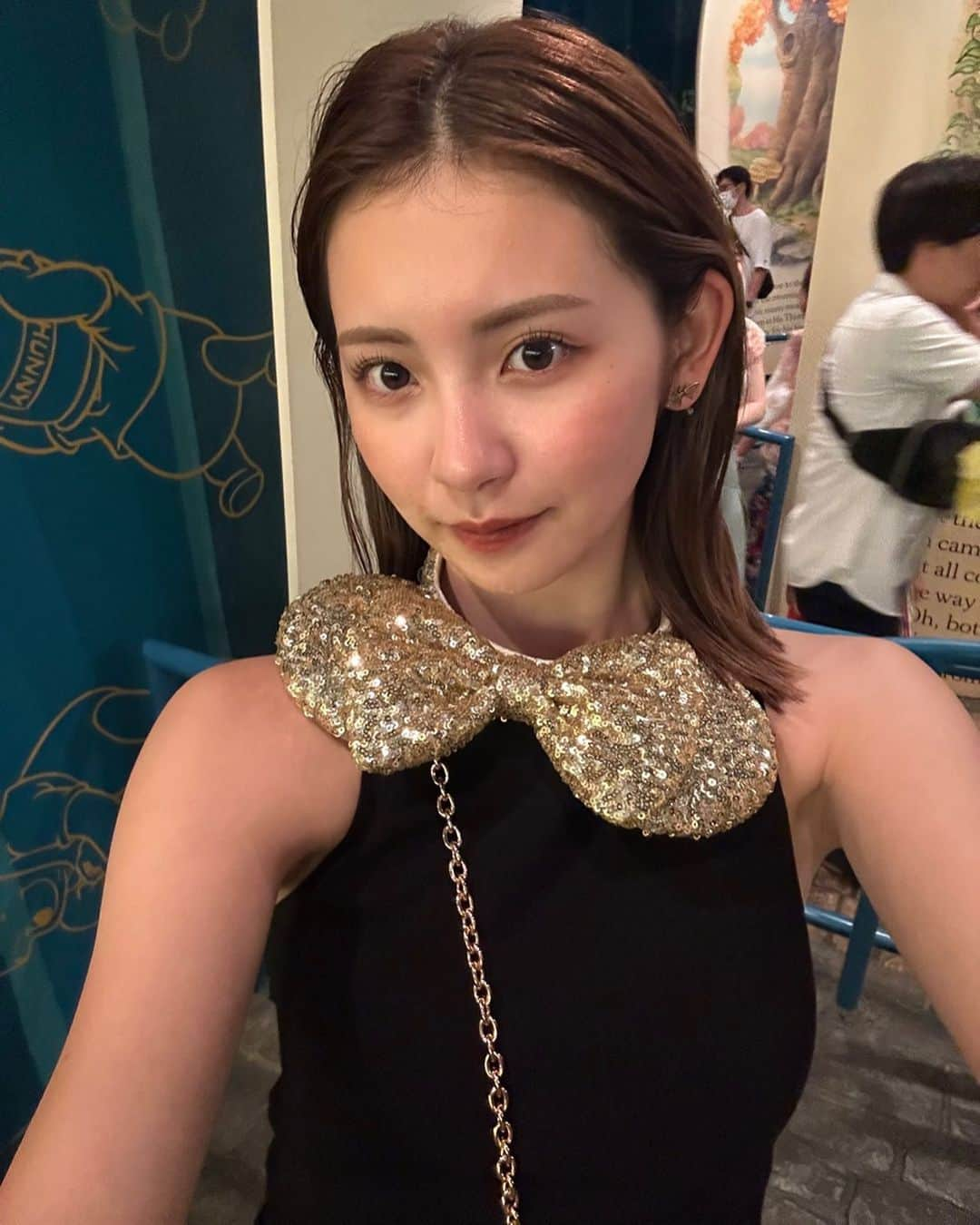 下山碧夢のインスタグラム：「ディズニー✨❤️ 空間が幸せだった😩」