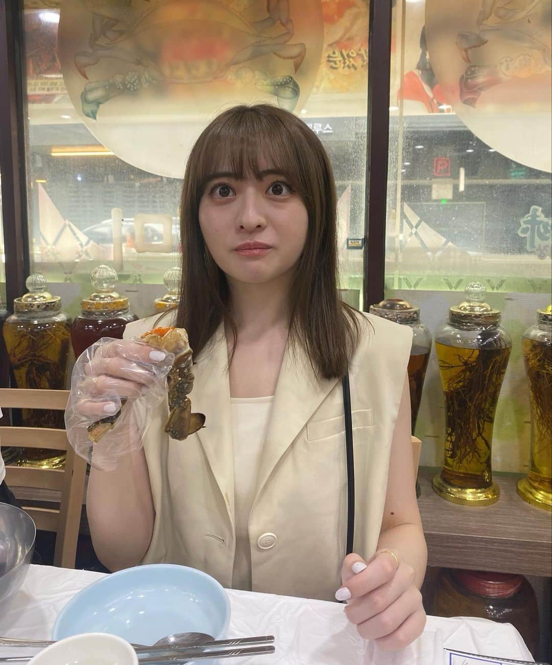 末吉 瞳さんのインスタグラム写真 - (末吉 瞳Instagram)「🦀🦀🦀」7月15日 18時16分 - hitomi_sueyoshi