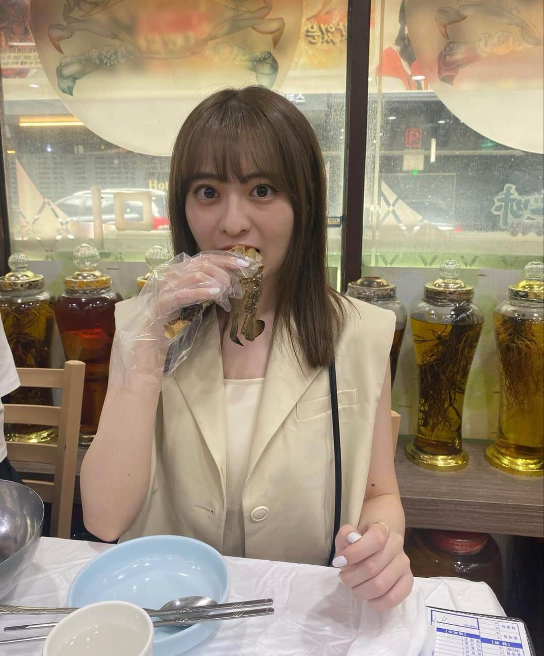 末吉 瞳さんのインスタグラム写真 - (末吉 瞳Instagram)「🦀🦀🦀」7月15日 18時16分 - hitomi_sueyoshi