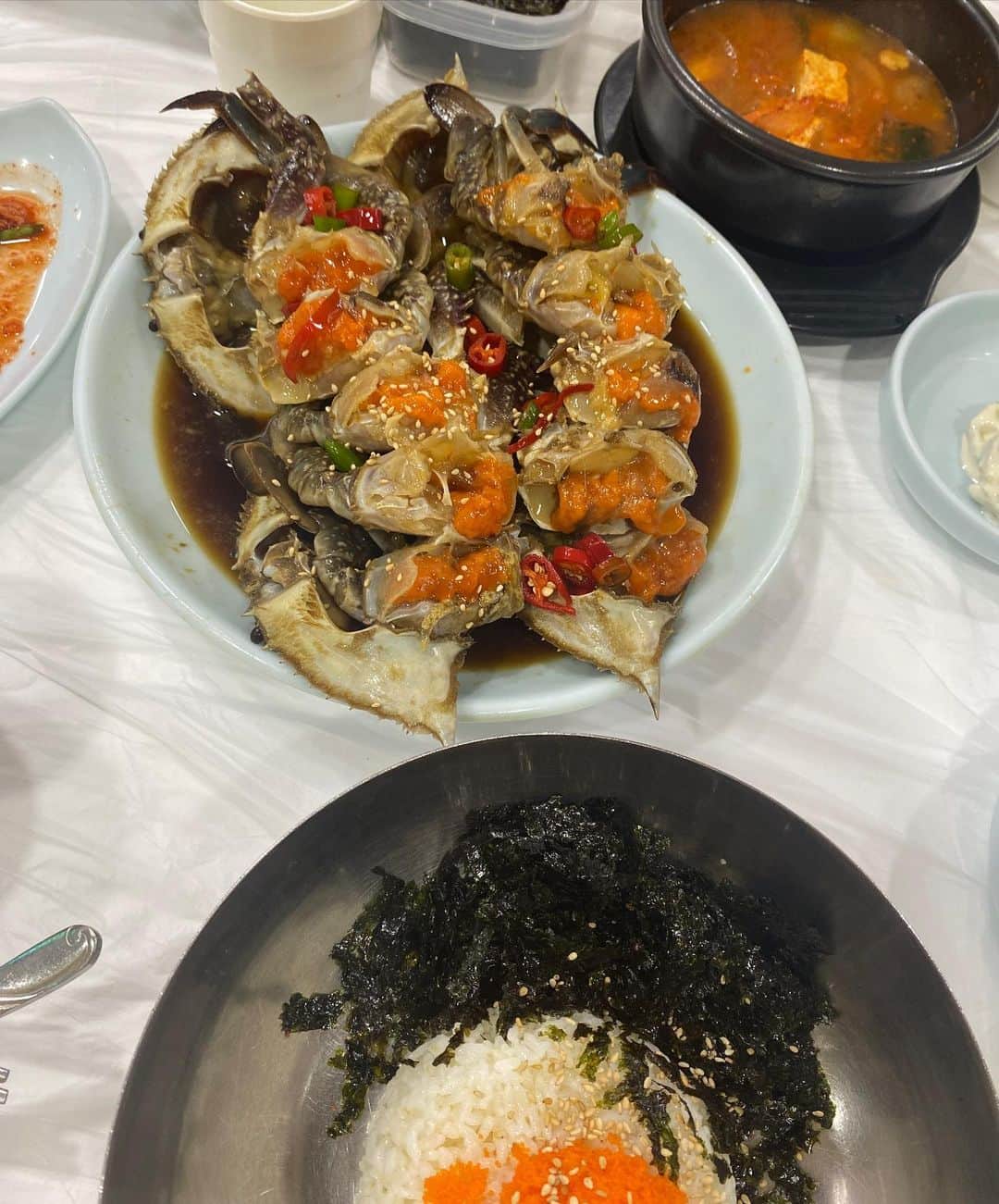末吉 瞳さんのインスタグラム写真 - (末吉 瞳Instagram)「🦀🦀🦀」7月15日 18時16分 - hitomi_sueyoshi