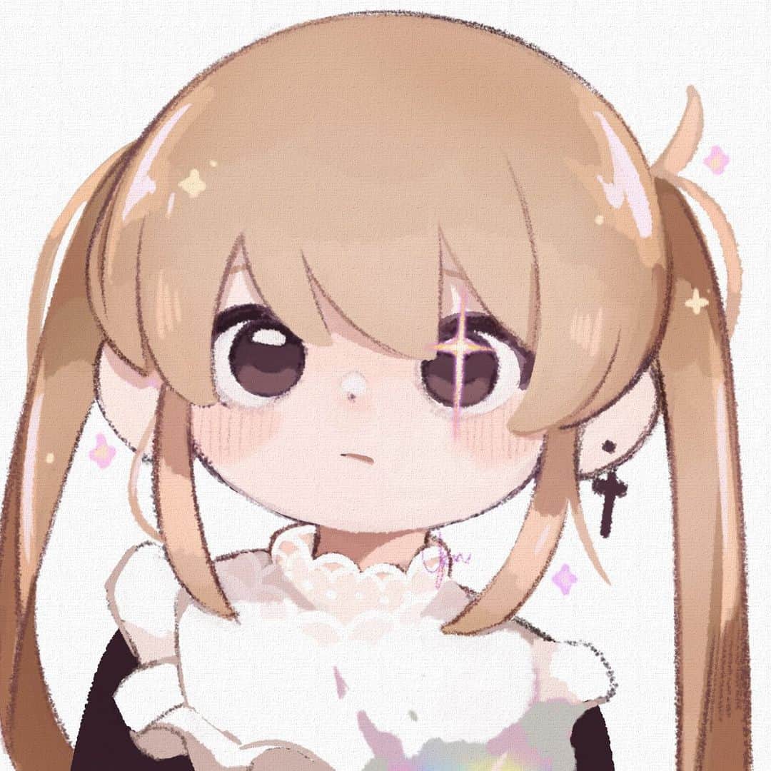 ユキノシュガーのインスタグラム：「#drawing#illustration#original#originalcharacter#twintail#kirakira#girl」