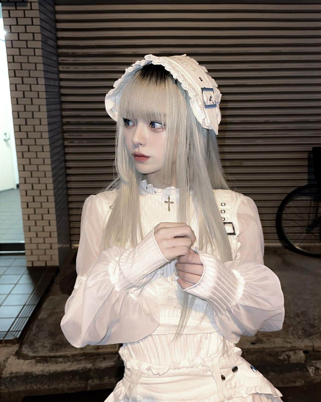 ツグミ＝ノアのインスタグラム：「魅せびらかしたくなるお洋服🖤@dimmoire_official」