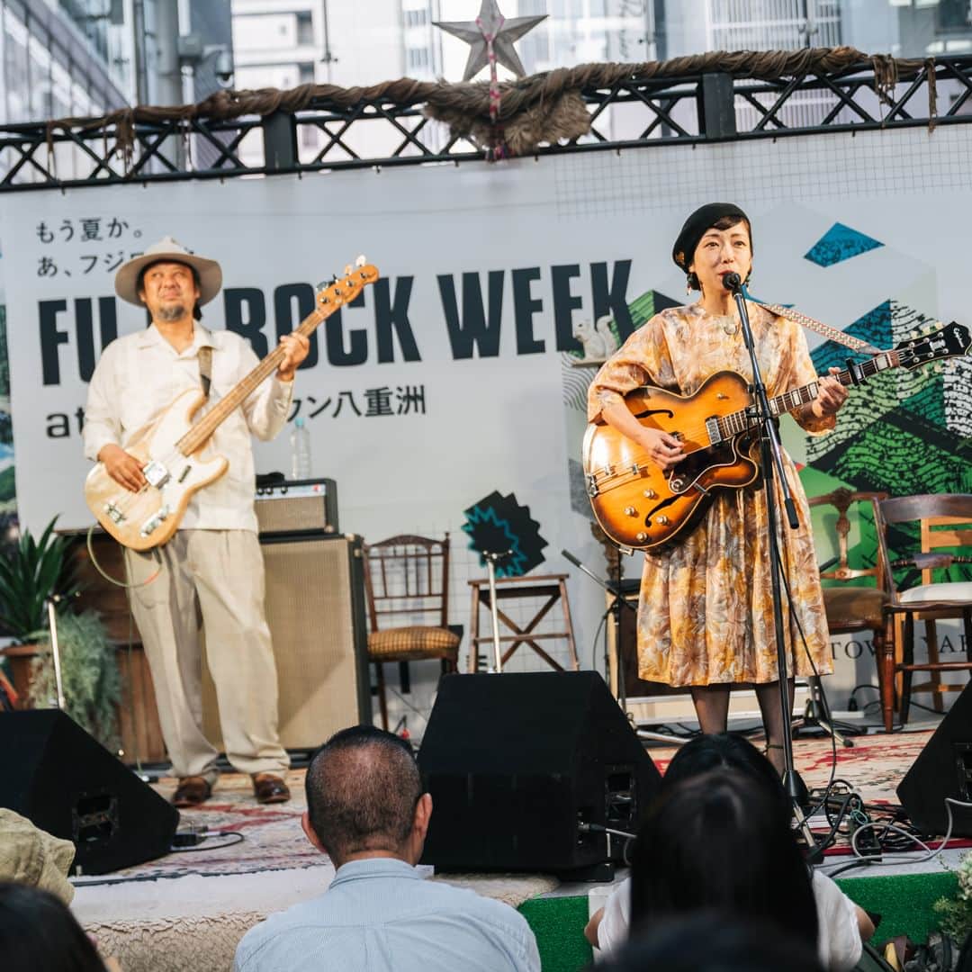 フジロック・フェスティバルのインスタグラム：「📸 Ｔ字路s ー FUJI ROCK WEEK 7.15 Sat ー at 東京ミッドタウン八重洲  Photos : @taiokonishi  #Ｔ字路s #Tjiros #FUJIROCKWEEK #fujirock #fujirockfestival #フジロック」