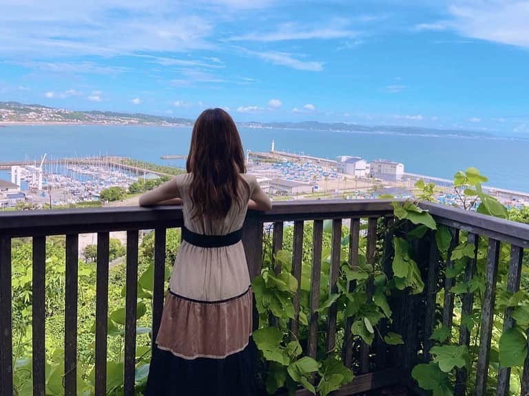 橘ゆりかさんのインスタグラム写真 - (橘ゆりかInstagram)「🌻江ノ島の夏👒☁️ ⁡ ⁡ ⁡ #お散歩 #江の島 #江島神社 #橘ゆりか #夏休み #あんみつ #和カフェ #白玉 #あぶらや #江ノ島 #enoshima」7月15日 22時18分 - yuricalcal