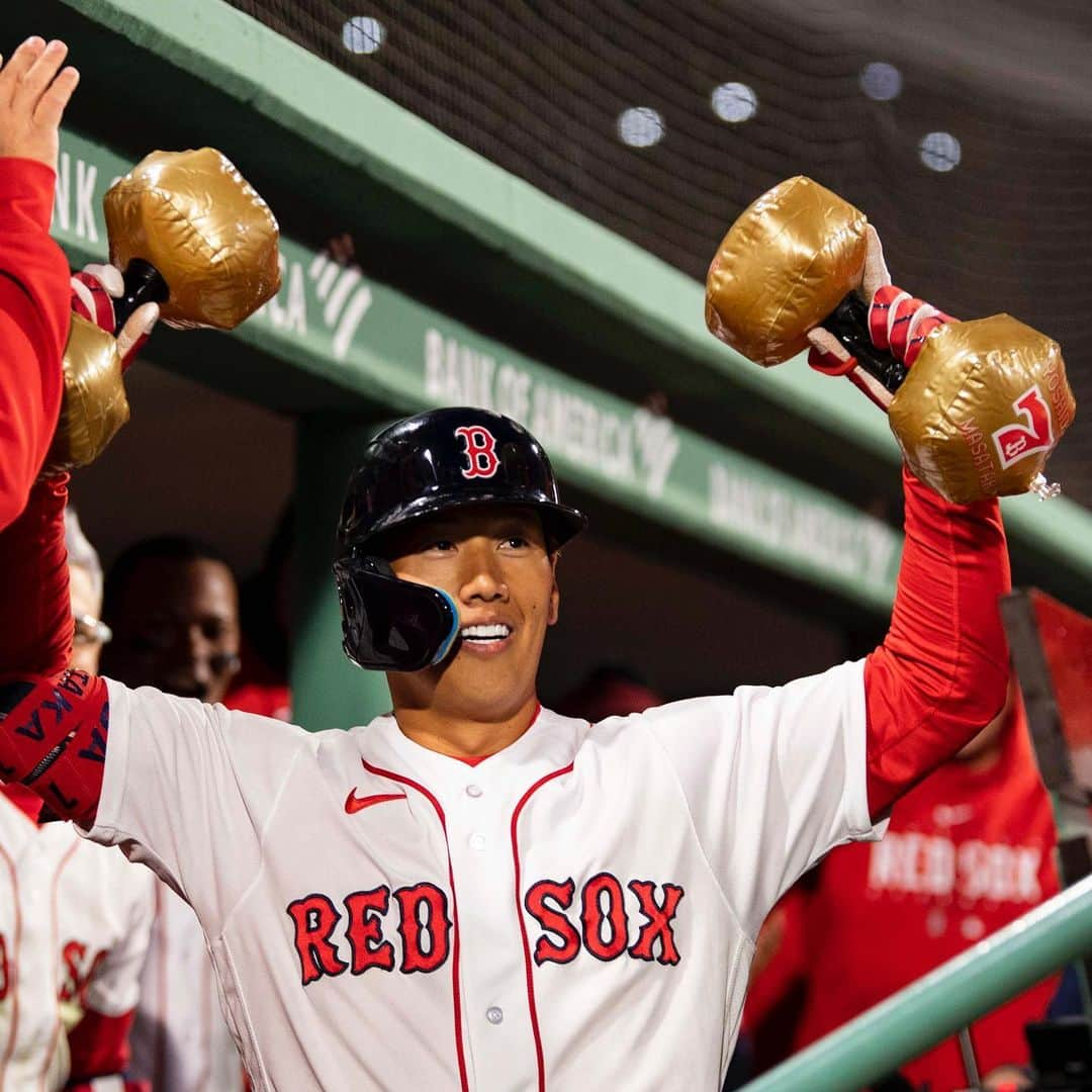 ボストン・レッドソックスさんのインスタグラム写真 - (ボストン・レッドソックスInstagram)「Birthday Masa! 🎉🎂」7月15日 22時48分 - redsox