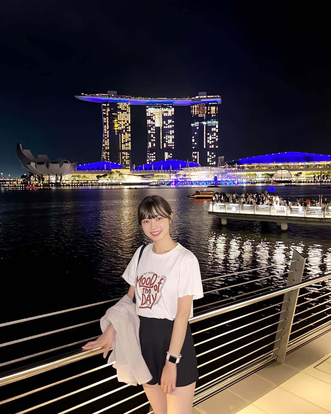 齋藤万莉奈のインスタグラム：「先週はシンガポールに行ってきたよ〜🇸🇬 高校3年生ぶりに行ったんだけど、こんなに楽しかったっけってくらいすっごく楽しくて充実した旅行だった😸🧡」