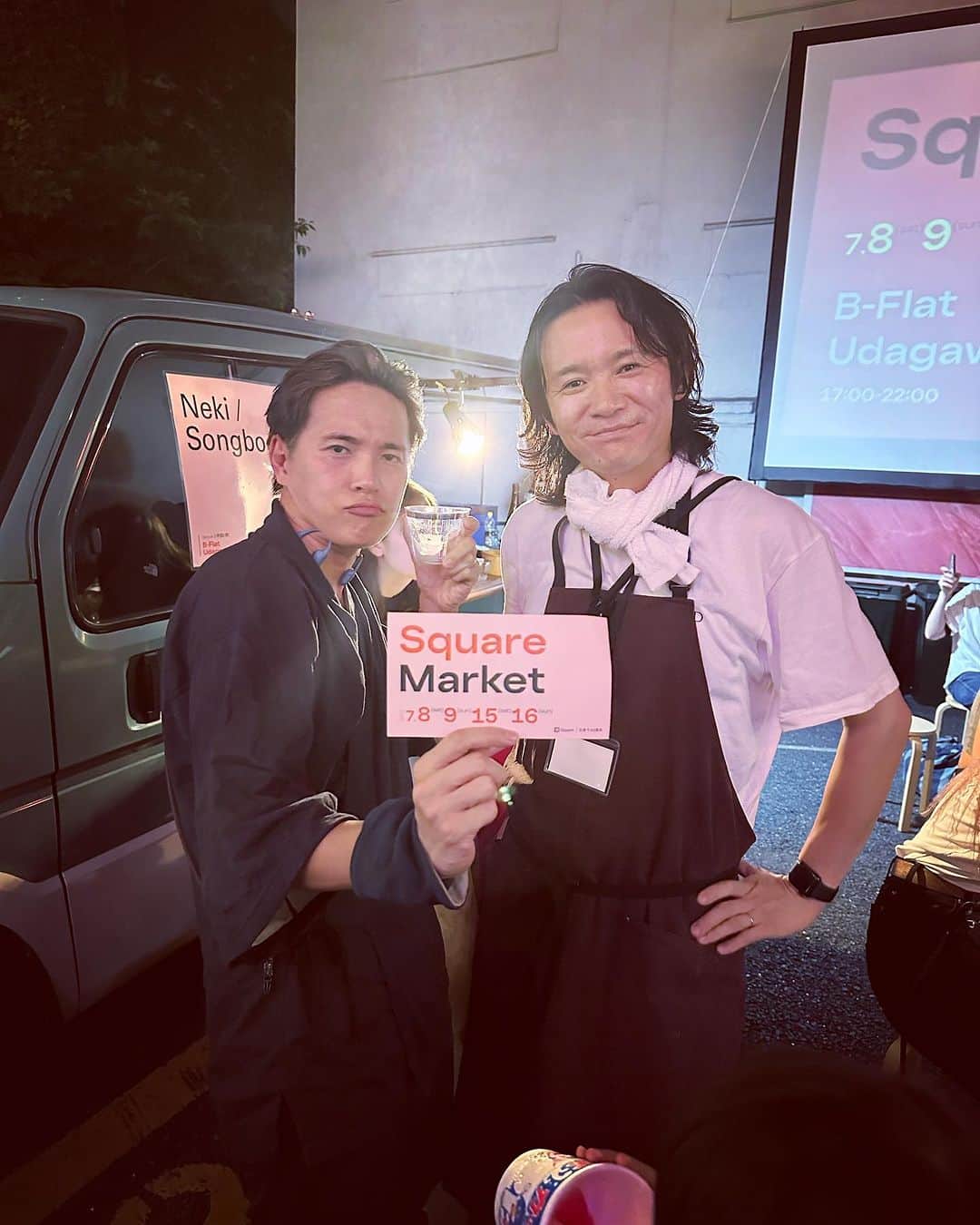 林ゆうきさんのインスタグラム写真 - (林ゆうきInstagram)「渋谷で開催されている 「Square Market」にキッズと行ってきました！  又従兄弟でフレンチシェフの 西 恭平ちゃんが出店していたので 夏祭りを堪能してきました！  激うまグリーンカレーそばが 絶品だったのでぜひ！  #squaremarket  #neki」7月15日 23時08分 - yukihayashi1231