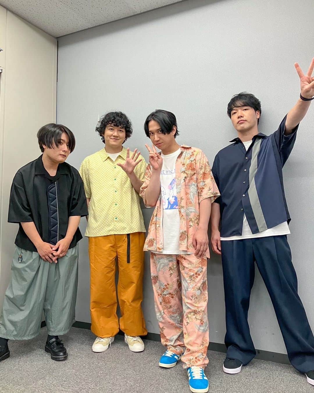 長谷川大喜のインスタグラム：「TBS"音楽の日"ありがとうございました。 リンジュー・ラヴお届けしました。 たくさんの音が鳴り響く一日、最高でした。」