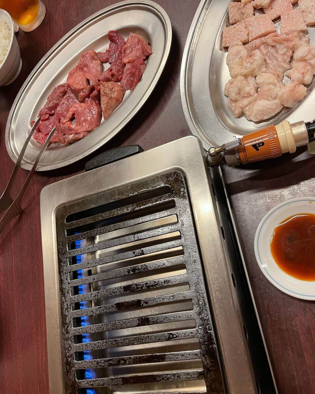黒山健一さんのインスタグラム写真 - (黒山健一Instagram)「食の旅❗️ 肉を食い、タンパク質を摂取❗️ Power💪Power💪  #食の旅 #焼肉 #タンパク質」7月15日 23時17分 - kenichi_kuroyama