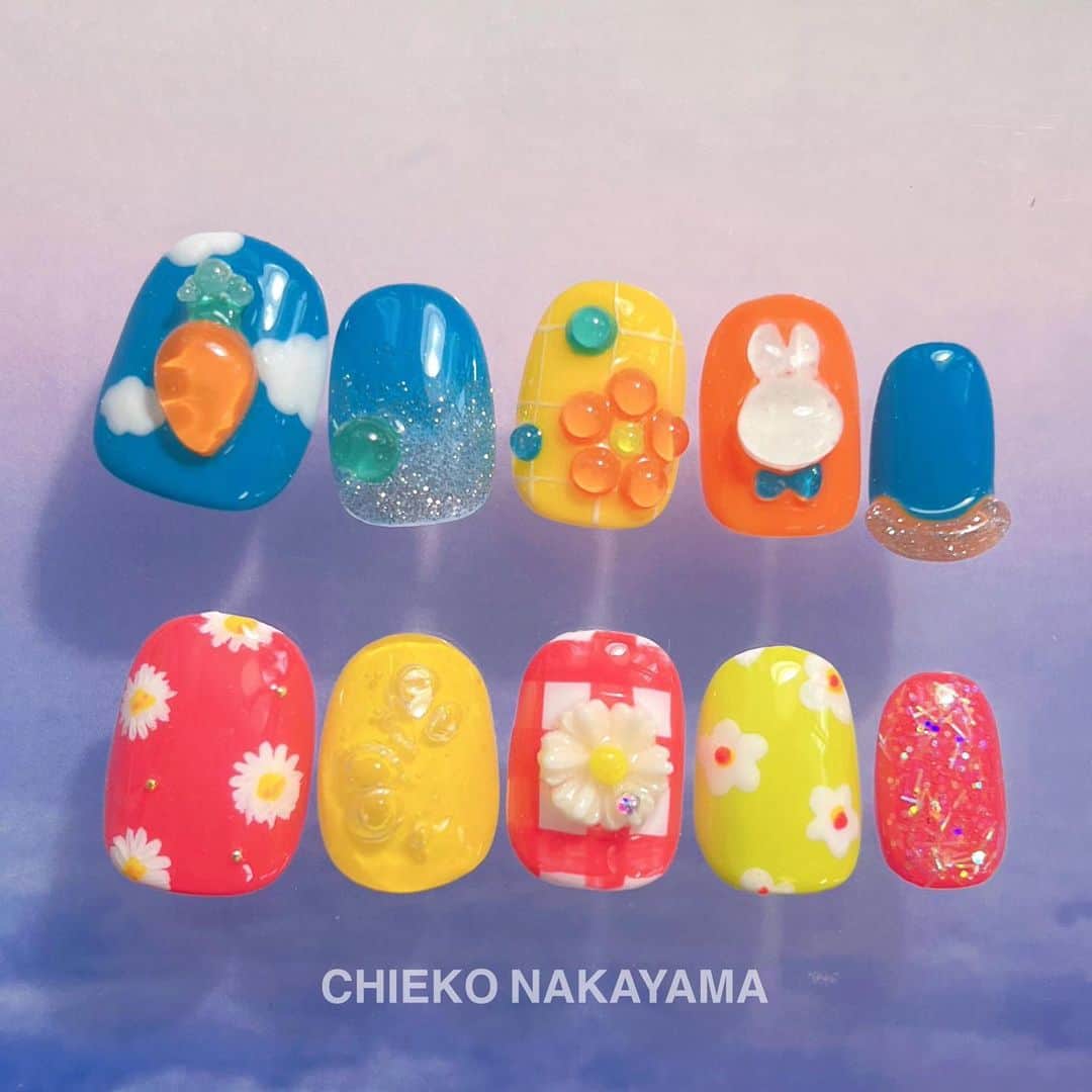 なかやまちえこさんのインスタグラム写真 - (なかやまちえこInstagram)「☁️🐰🌼⠀ ⠀ @pregel.jp #nail #nails #nailart #ネイル #美甲 #ネイルアート  #japanesenailart #manucure #japanesenails #manicurist #gelnails #أظافر #네일아트 #미용  #เพ้นท์เล็บ #artedeuñas #เพ้นท์เล็บเจล #ジェルネイルデザイン #ネイルデザイン #nagelkunst #かわいい #かわいいネイル #美味しそうなネイル」7月15日 23時28分 - chiekonakayama
