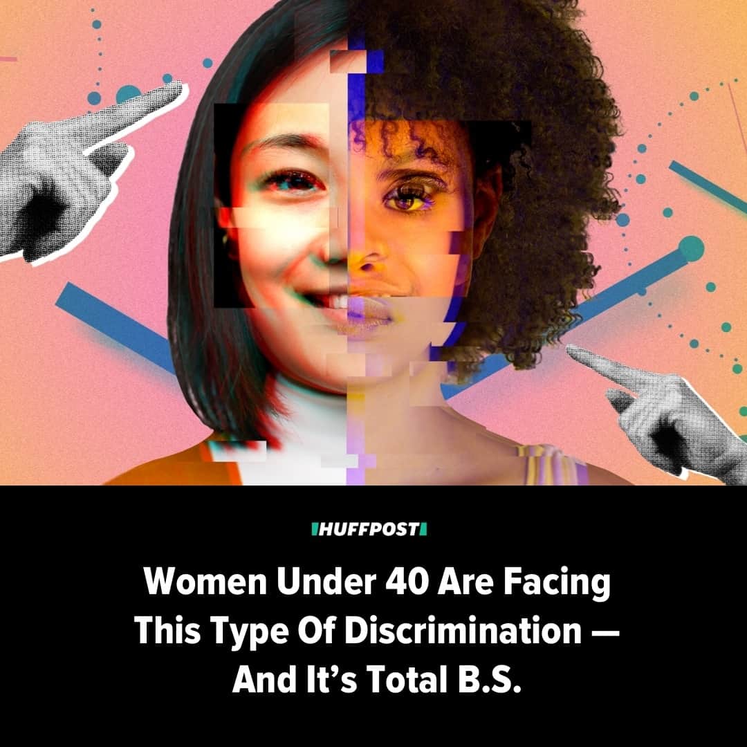 Huffington Postのインスタグラム：「Youth is still prized as a superpower in society, including where you work. Research has found that people are more likely to automatically assume you are more ambitious, intelligent and tech-savvy when you are thought to be younger.⁠ ⁠ But in the workplace, being young or looking young can also be wielded against women.⁠ ⁠ In a new preliminary study featured in Harvard Business Review, researchers found that age discrimination was not just happening to older women. Younger women under 40 were having their experiences and credibility dismissed and discounted because of their age.⁠ ⁠ The researchers referred to this as a “youngism” bias, which happens when someone’s presumed younger age is conflated with inexperience, incompetence and immaturity. Although there are federal protections against age discrimination at work, they only apply to workers 40 and older. But age discrimination can start much sooner than that.⁠ ⁠ “Younger women — and those who looked young — were called pet names or even patted on the head, as one 39-year-old woman reported. Young women also experienced role incredulity,” the researchers wrote. “They reported being mistaken for students, interns, trainees, support staff, secretaries, paralegals, and court reporters. Such inaccurate assumptions were especially prevalent for non-White women, such as an Asian higher-education executive who appeared young and was presumed to be in a junior position.”⁠ ⁠ Head to the link in bio for more data from the study and how it plays out in the real world. // 📷 Illustration: Jianan Liu/HuffPost, Photo: Getty Images // 🖊️ Monica Torres」
