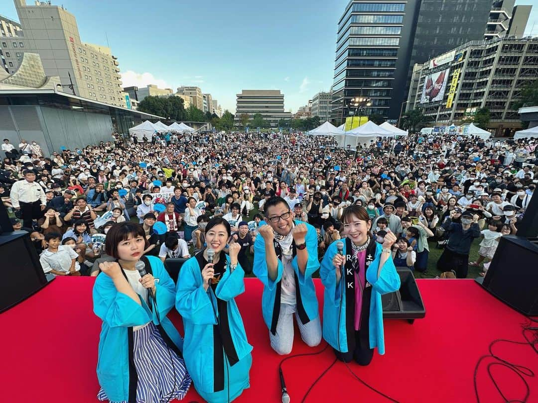 糸永有希さんのインスタグラム写真 - (糸永有希Instagram)「土曜の縁日on土日7/15  今日は暑い中 県内外様々な地域から 駆けつけてくださって ありがとうございました！  明日お会いできる皆さん お待ちしております！  #RKK#TBS 系列  #熊本放送#3ch  #水曜だけど土曜の番組  #土曜のヤツら　  コリコリ✊ ドキドキ🫶」7月16日 0時12分 - yukiiitonaga