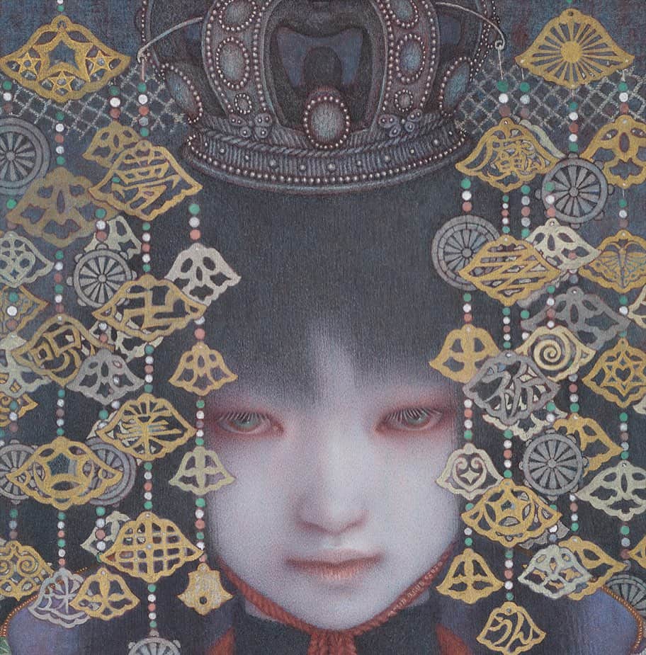 後藤温子のインスタグラム：「Close-up of "Melancholy festivals" 🦋🦋🦋 Atsuko GOTO's solo exhibition "Melancholy festivals" from 22 July to 13 August 2023 @beinartgallery」