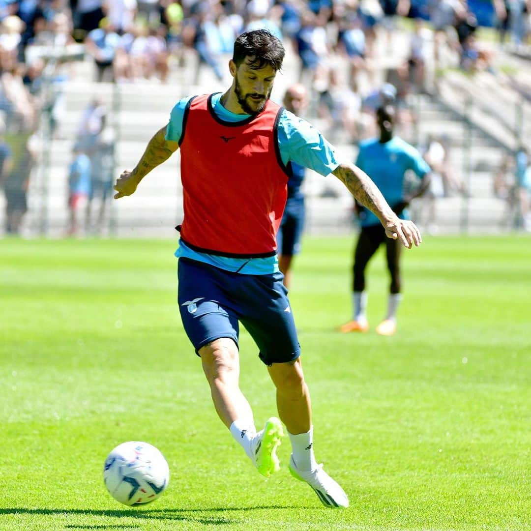 ルイス・アルベルトのインスタグラム：「📸 Dell'allenamento di oggi #preseason  #Auronzo2023 #vamos」