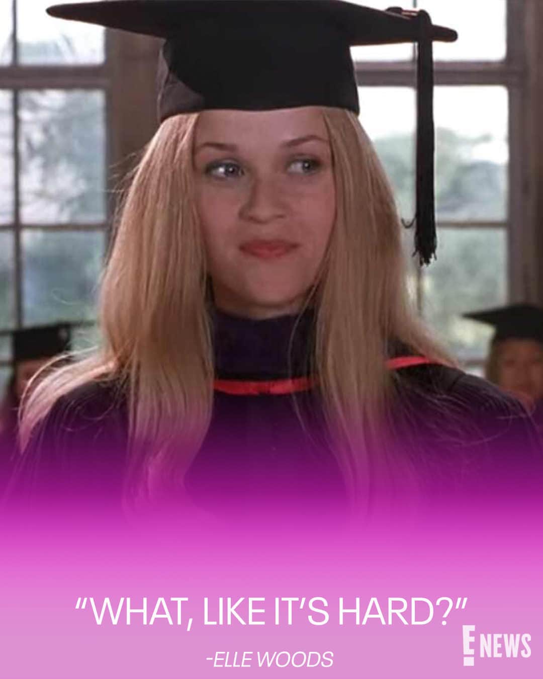 E! Onlineさんのインスタグラム写真 - (E! OnlineInstagram)「We put these iconic #ElleWoods quotes on pink backgrounds because it gives the post a little something extra, don't you think? 💕 We'd be seriously disturbed if we didn't send you to the link in bio for secrets about #LegallyBlonde. (📷: Shutterstock)」7月16日 4時00分 - enews