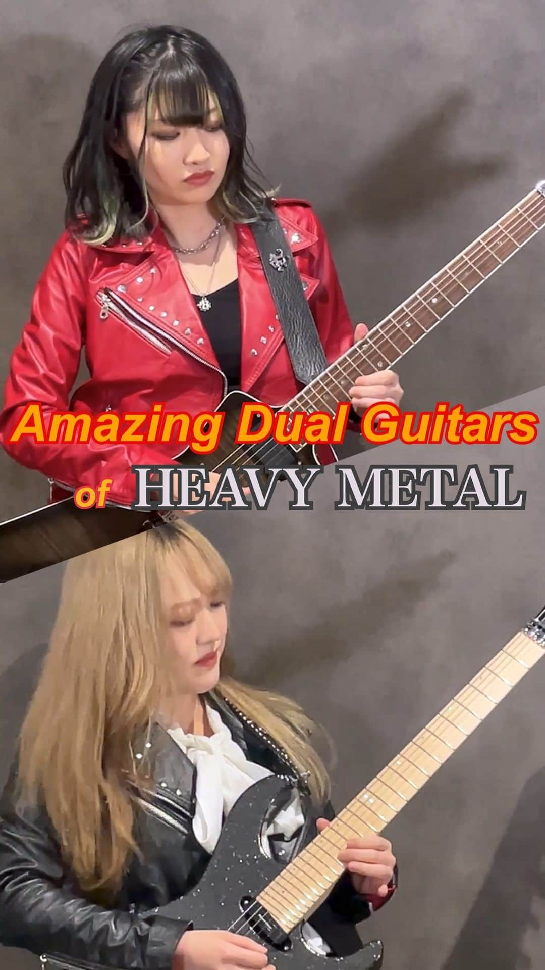 BRIDEARのインスタグラム：「Check out AYUMI and MOE , the dual guitarists from the japanese heavy metal band "BRIDEAR", as they cover some iconic HEAVY METAL songs as the "SUKIYAKI SISTERS"!  Watch the rest on YouTube! https://youtu.be/AJ4alnJ7frE  #SUKIYAKISISTERS #BRIDEAR #guitar  #dualguitar #heavymetal #hardrock #slayer #childrenofbodom  #archenemy #avengedsevenfold  #inflames  #band  #japanesegirl  #twins  #sisters  #femaleguitarist  #music #ギター女子 #좋아요」