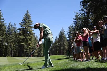 ジェイク・オーウェンさんのインスタグラム写真 - (ジェイク・オーウェンInstagram)「Out here grindin’ at the @acchampionship…   📷: Isaiah Vazquez/Getty Images」7月16日 8時03分 - jakeowenofficial