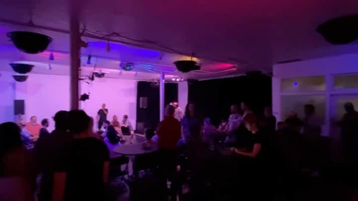 HARUHIのインスタグラム：「My first CLEAT show at @elasticarts felt like a huge milestone. I can’t wait to see what’s next!  Thank you and congrats to all these amazing people: @matthew.test01 @trcsound_ @liking_pictures_guy (video credit) @quicksails @stephanoddnoise @elasticarts @gingerkrebs @ryanh___31 @sweetboylogan」