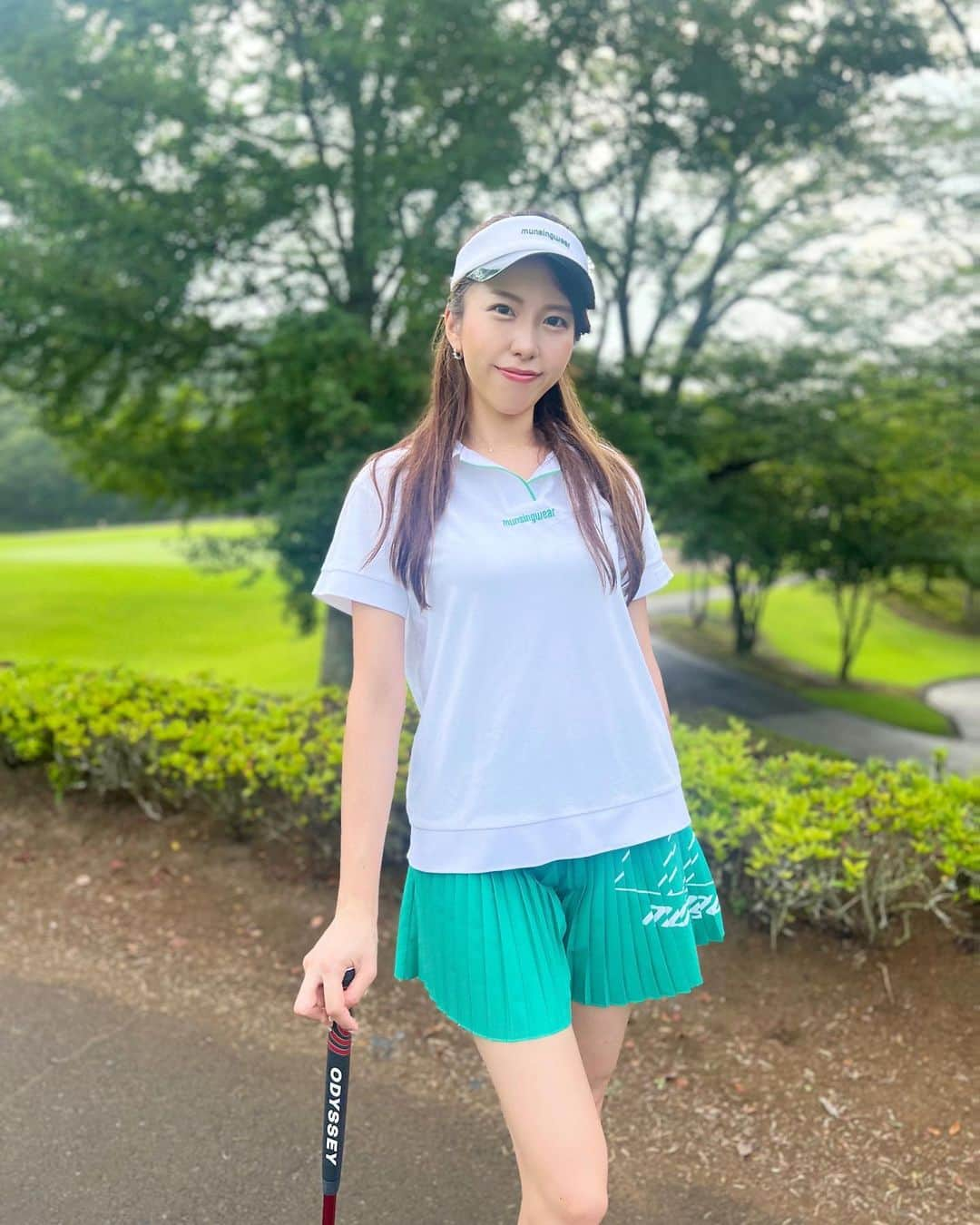 武田奈津美さんのインスタグラム写真 - (武田奈津美Instagram)「* お気に入りコーデ🐧⛳️ @munsingwear_jp   @smilegolf2018 のイベントで笠間カントリークラブへ行ってきました☺️🤍  最近お天気に恵まれてて快適ゴルフ✨ ご参加いただいた皆さまありがとうございました😍  #munsingwear #マンシングウェア #マンシングウェアブランド公式アンバサダー #ゴルフ #golf #golfwear #ゴルフ女子 #ゴルフコーデ #笠間カントリークラブ」7月16日 9時25分 - _natsumitakeda_