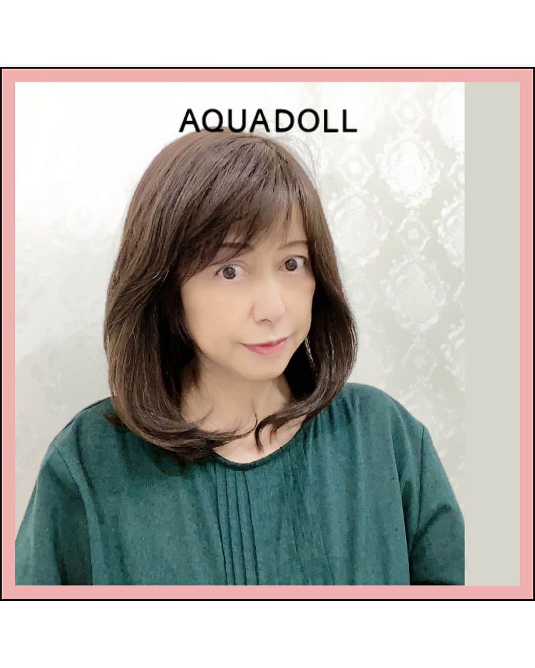 AQUADOLL アクアドールウィッグのインスタグラム