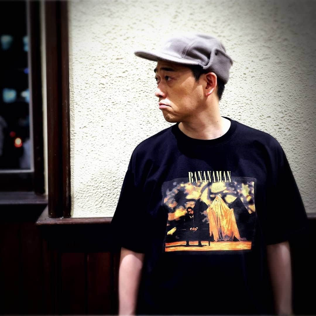 バナナマンさんのインスタグラム写真 - (バナナマンInstagram)「. 【着用アイテム】  設楽 ・フリースCAP　color : GRY ・Tシャツ　HIMUDON TEE　color : BLK　 size：M  #bananaman #bananamangoods  #bananamanlive #バナナマン #バナナマンライブ #bananamanliveO #バナナマングッズ」7月16日 12時03分 - bananaman_goods_official