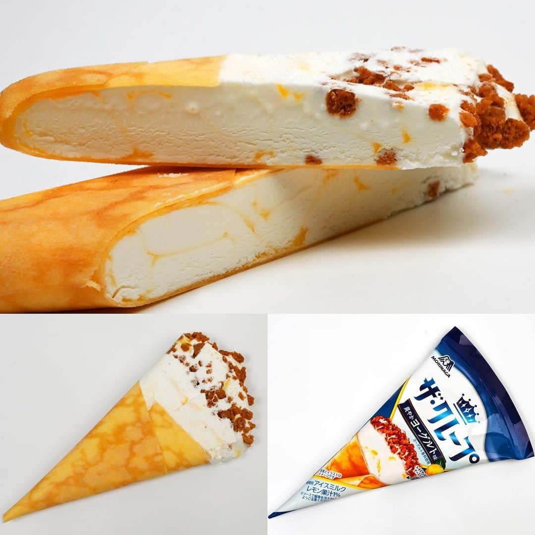 アイスマン福留さんのインスタグラム写真 - (アイスマン福留Instagram)「【食べて！】夏限定のザ・クレープ 新作！めちゃくちゃおいしい！ヨーグルト味アイスの中に、シチリア産レモン使用の甘酸っぱ～いレモンソースを充填。もちもちのクレープ皮で包んだクレープアイス！こちら、コンビニエンスストア限定の商品なのでスーパーマーケットでは取り扱っていないのでご注意を！森永製菓『ザ・クレープ 爽やかヨーグルト味』  #クレープ #ザクレープ #ヨーグルト #爽やか #ヨーグルトアイス #レモンソース #森永製菓 #コンビニ限定 #アイス #デザート #スイーツ #新作アイス #アイスマニア #アイスマン福留 #icecream #JapaneseIceCream #icecreamlover #icecreamtime #icecreamday #icecreamlove #icecreamporn #JapaneseIceCream #foodporn #foodie #instafood #foodstagram #yummy #yum #delicious #foodphotography」7月16日 12時57分 - iceman_ax