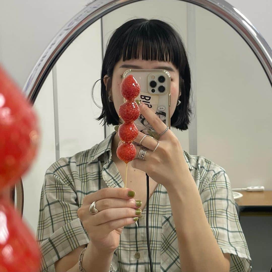 のインスタグラム：「🍓🍓🍓  昨日のおいしかったもの🫶」