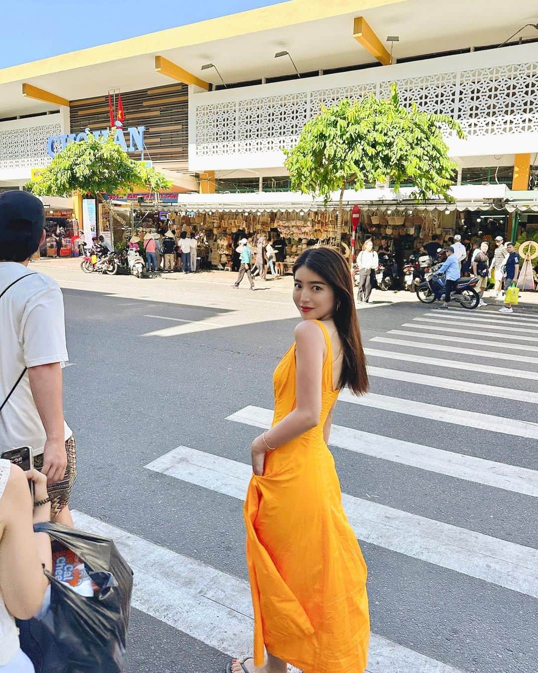 大口智恵美さんのインスタグラム写真 - (大口智恵美Instagram)「旅服🧡 zara率多めです！ 暑い季節なのでサクッと洗える洋服がやっぱり嬉しい✨  #outfit #trip #danang」7月16日 17時51分 - chemiiiii