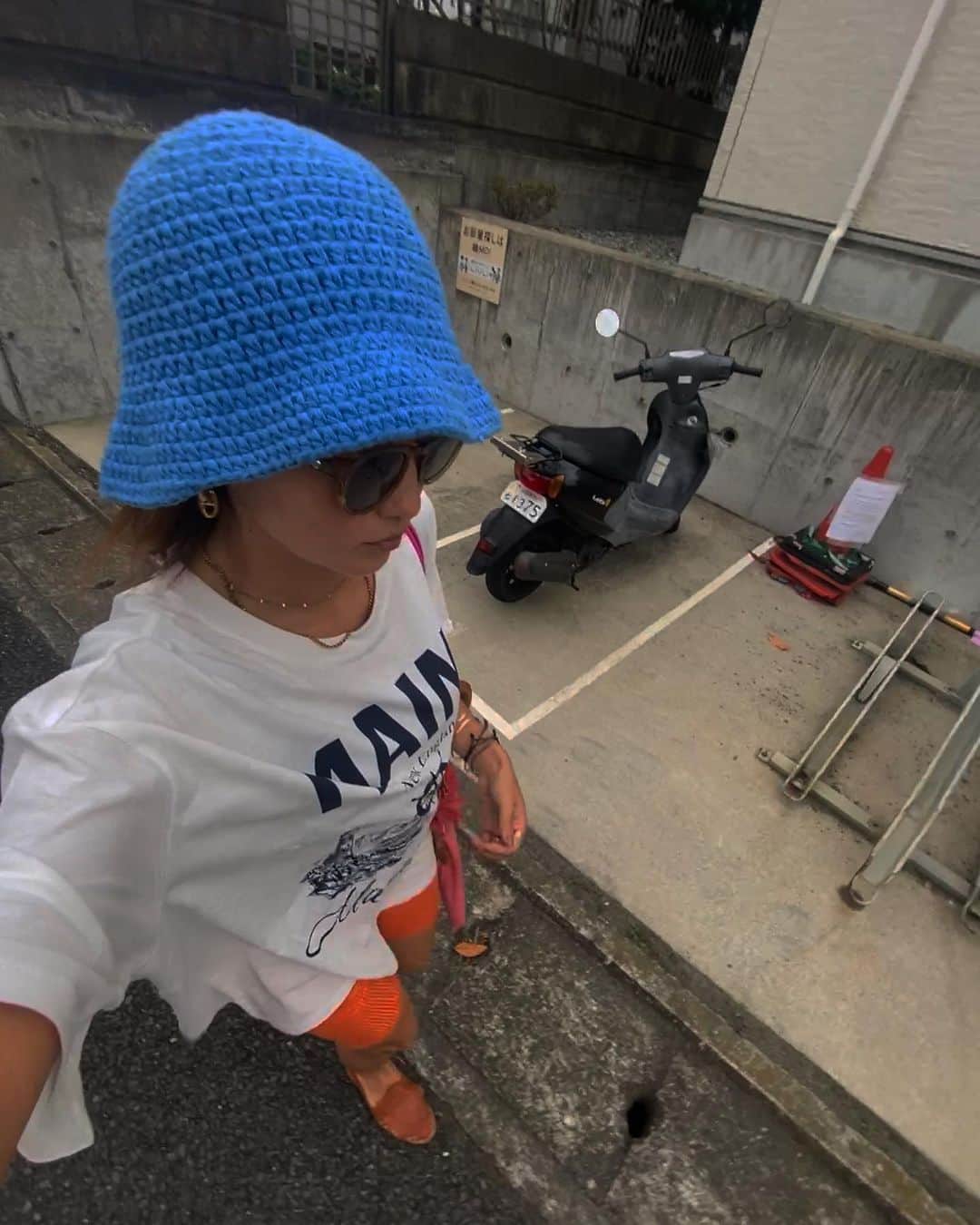 堀舞紀さんのインスタグラム写真 - (堀舞紀Instagram)「👾👾👾  #母親服装 #子育て記録 #記録的な猛暑 #まだ梅雨明けてない」7月16日 17時59分 - mainohori