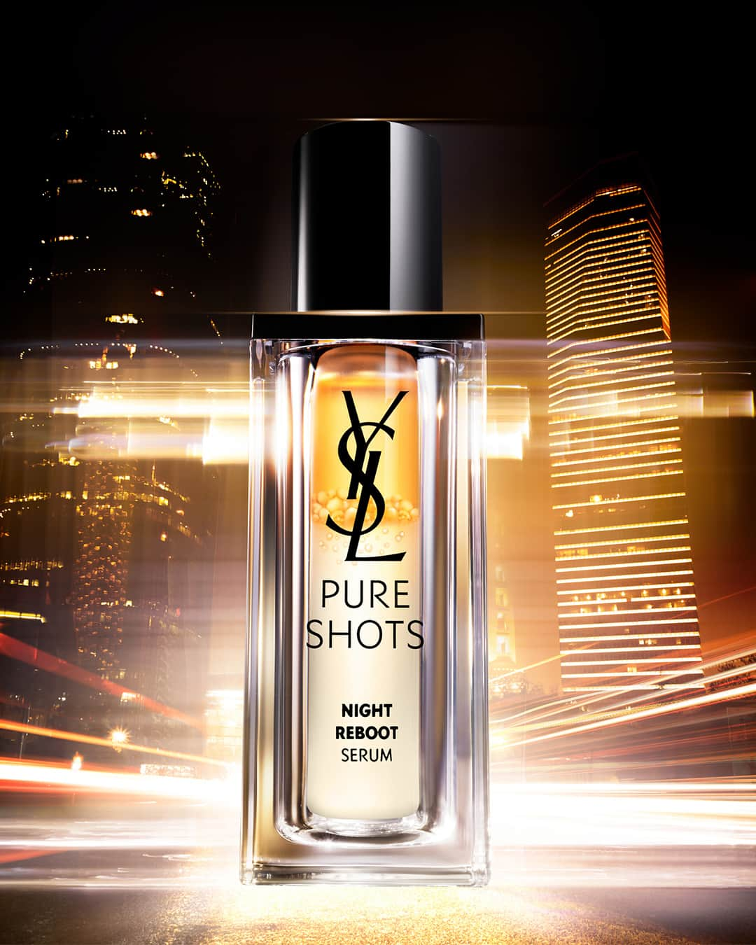 Yves Saint Laurent Beautyさんのインスタグラム写真 - (Yves Saint Laurent BeautyInstagram)「Wake up energised. PURE SHOTS NIGHT REBOOT SERUM is a unique bi-phase formula of glycolic acid and moonlight cactus flower from Morocco that removes dead skin cells while locking in moisture.    #YSLBeauty #PureShots #NightReboot」7月16日 18時00分 - yslbeauty