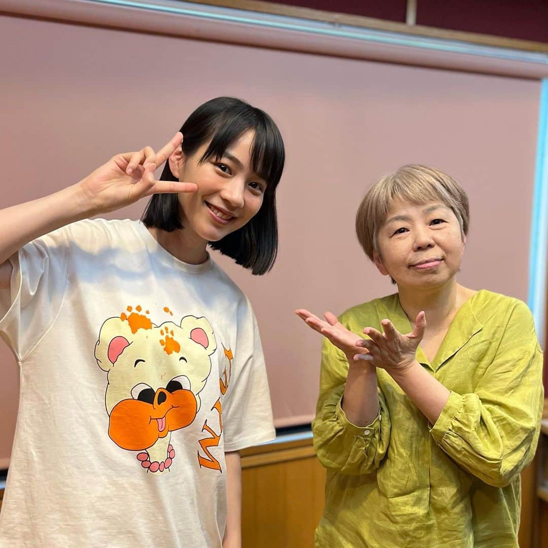 森田恭子のインスタグラム：「のんちゃん、キタ♡  #のんPURSUE  #7月25日夜9時 #fmcocolo765 #おとといラジオ」
