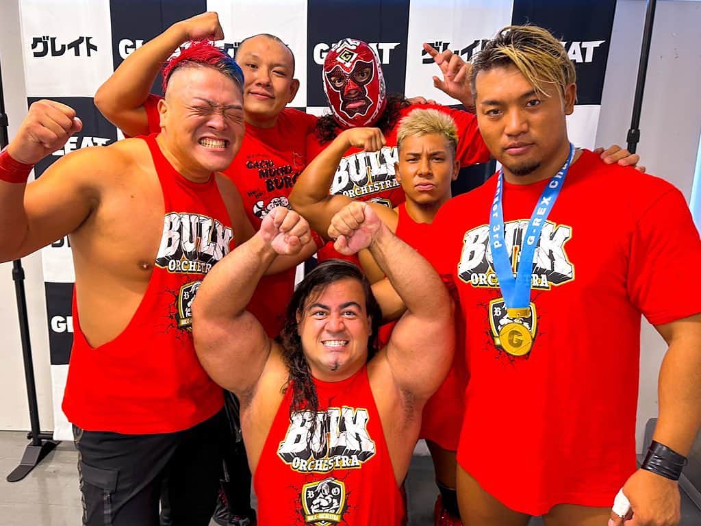 クワイエット・ストームのインスタグラム：「Back 100%💪🏽💪🏽💪🏽💪🏽💪🏽 #BULKORCHESTRA #GLEAT #LIDET #prowrestling #プロレス　#godisgood #giglife」