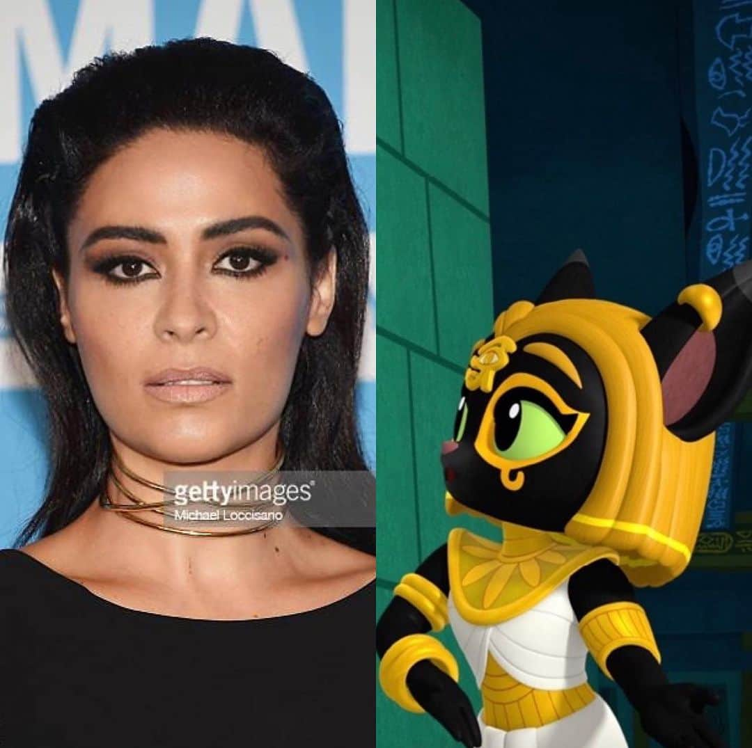 ヤスミン・アル＝マスリーさんのインスタグラム写真 - (ヤスミン・アル＝マスリーInstagram)「Bast is an Egyptian cat goddess on the second season on @disney #mickeymousefunhouse .. so proud of this collaboration that millions of kids watch around the world and learn social values and emotional empathy from #representationmatters」7月16日 19時47分 - jazmasri