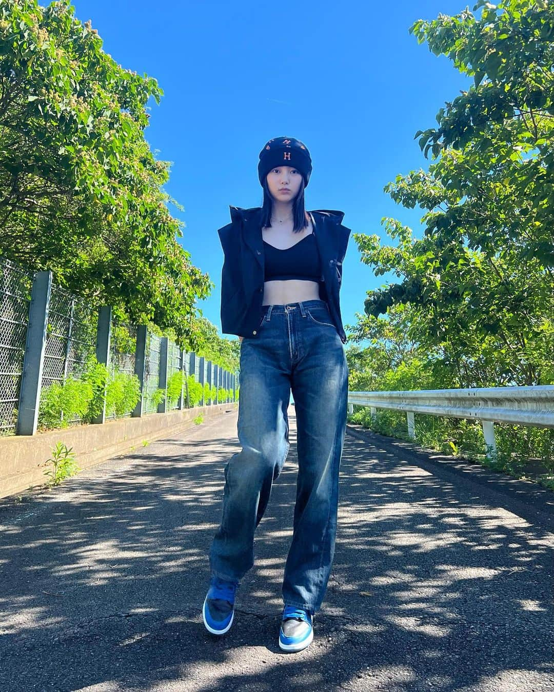 岡本莉音さんのインスタグラム写真 - (岡本莉音Instagram)「🩵」7月16日 19時56分 - rion051228