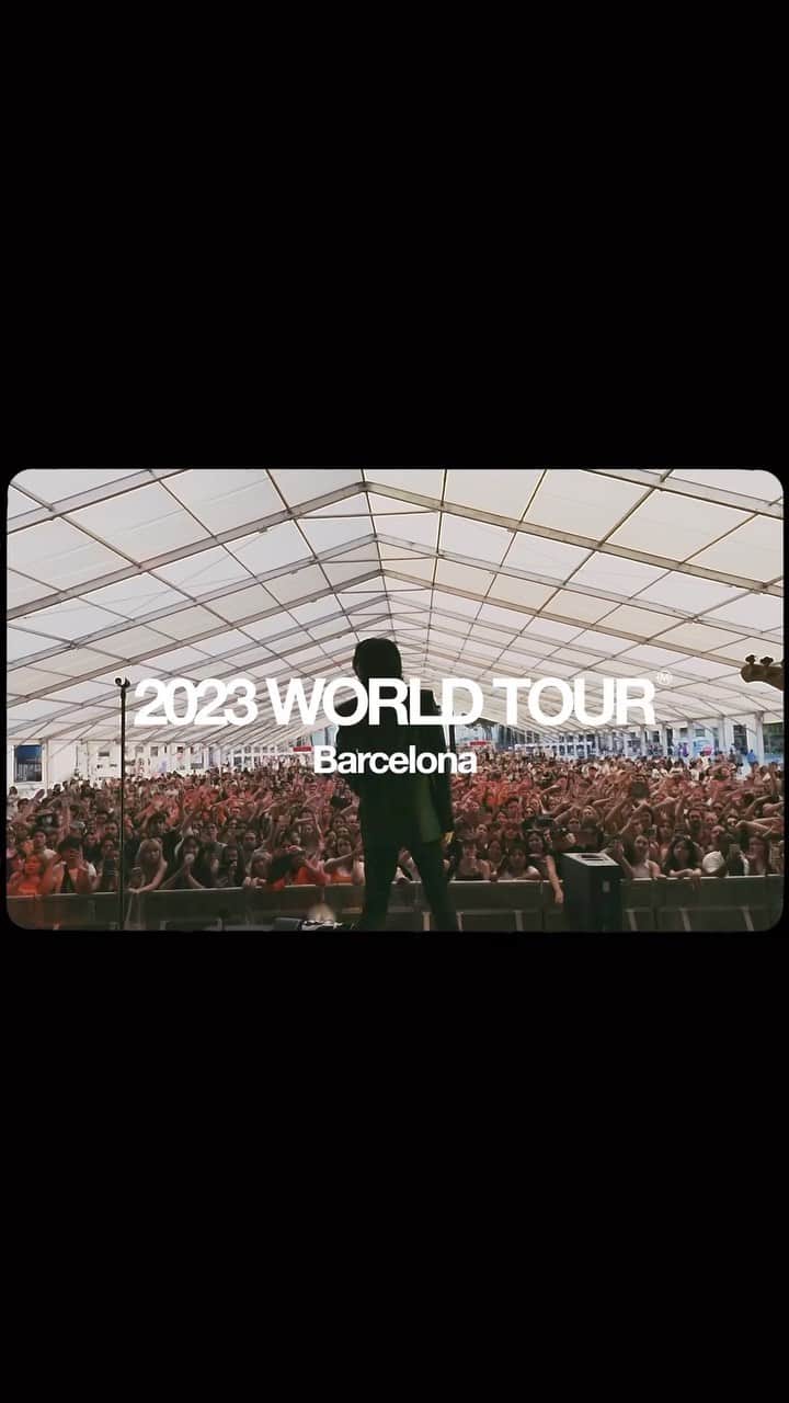 I Don't Like Mondays.のインスタグラム：「Barcelona - 2023 WORLD TOUR Films Full version on YouTube」