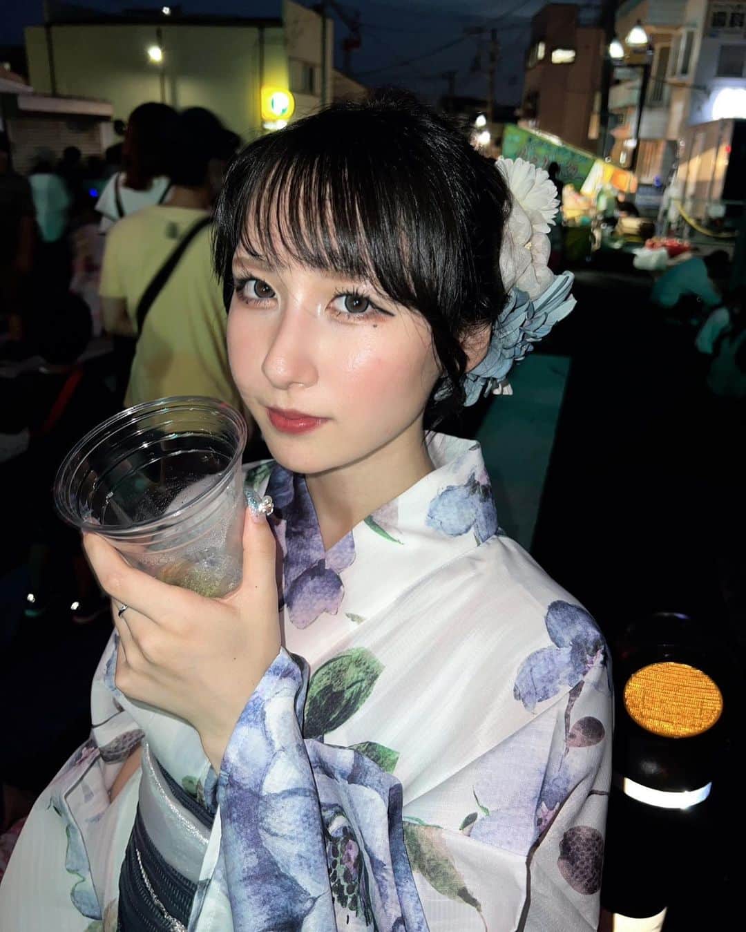 てーらのインスタグラム：「浴衣 地元 大根」