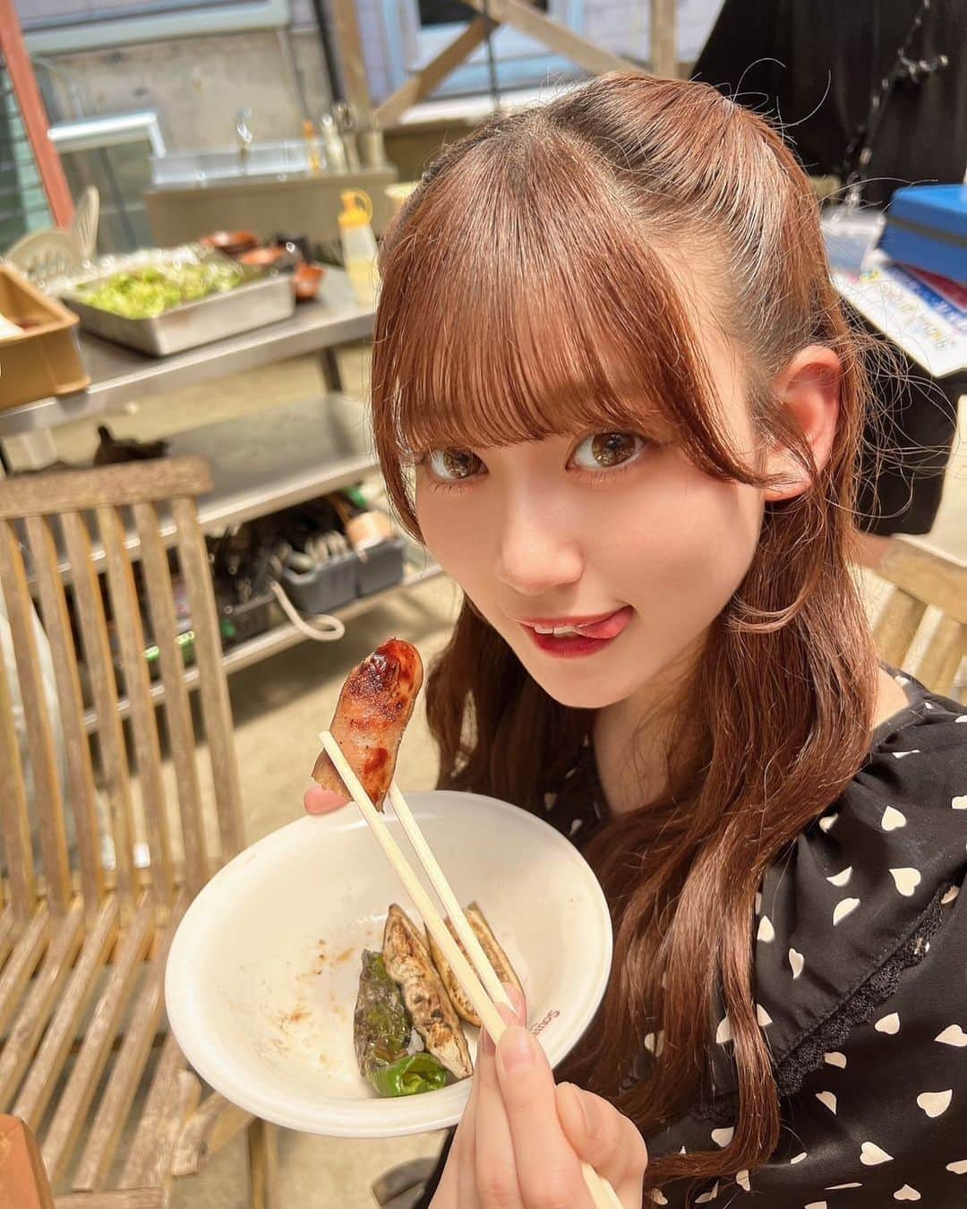 冨永真姫のインスタグラム：「BBQ楽しかった~🍖 #シブサン #shibu3project #グリーンクラス #7月16日  #bbq  #楽しかった  #ありがとうございました #ミクチャ #応援」