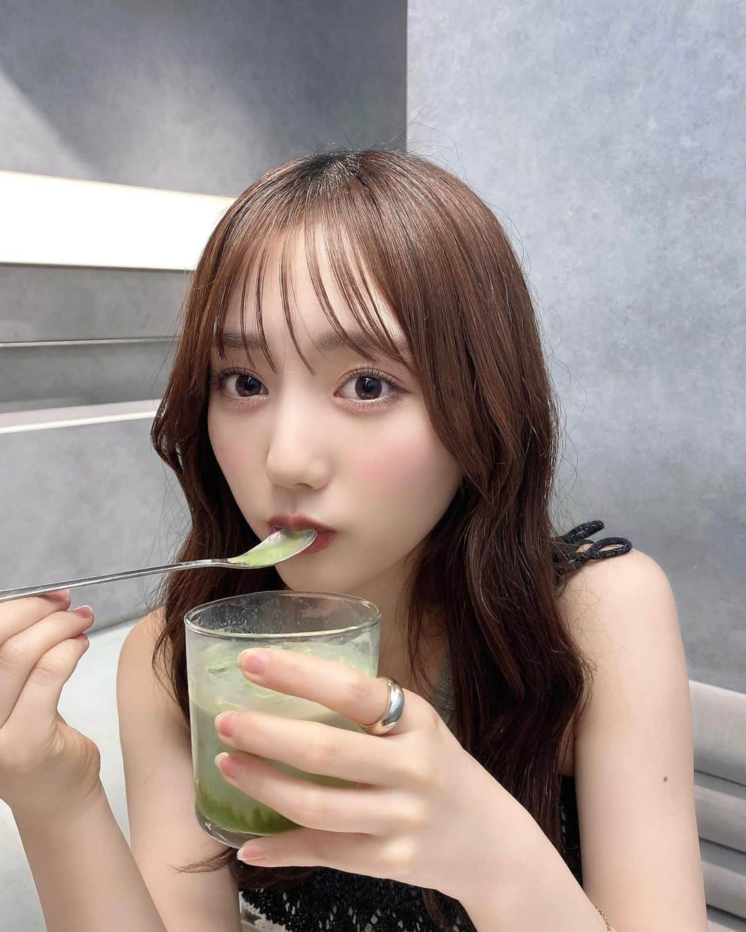 田島櫻子のインスタグラム：「抹茶がマイブーム🍵♡」