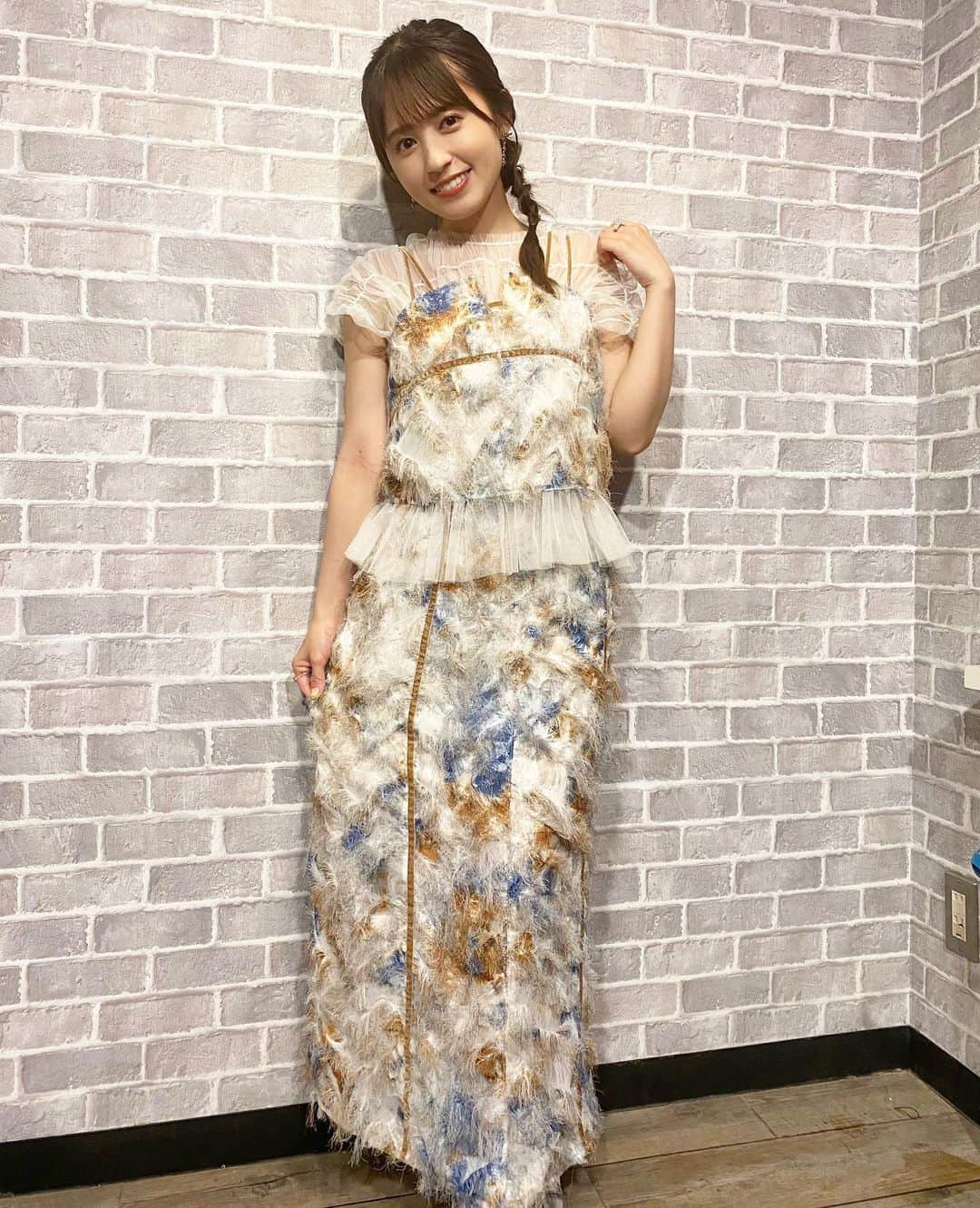 逢田梨香子のインスタグラム：「🗓️ 07.16亜咲花 Special Talk event 〜with 逢田梨香子〜  本日のお衣装👗 私服で全身#raybeams でした！  靴は#unitedtokyo 👠  シルバー可愛くて、今年の夏沢山履けそう☀️」